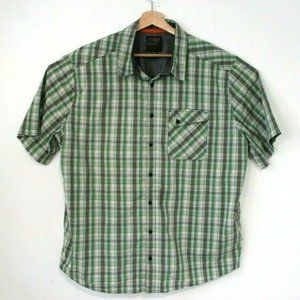 5.11 Tactcial Mens Button Up Plaid Size XL